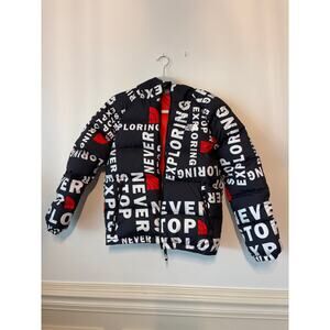 The North Face Boys Hyalite Reversible Down Insulated Jacket Large 14/16